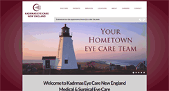 Desktop Screenshot of kadrmaseyecare.com